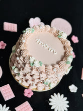 Load image into Gallery viewer, Mother’s Day Ruffled Blush Cake