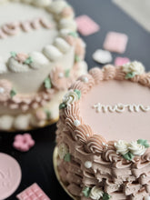 Load image into Gallery viewer, Mother’s Day Ruffled Blush Cake