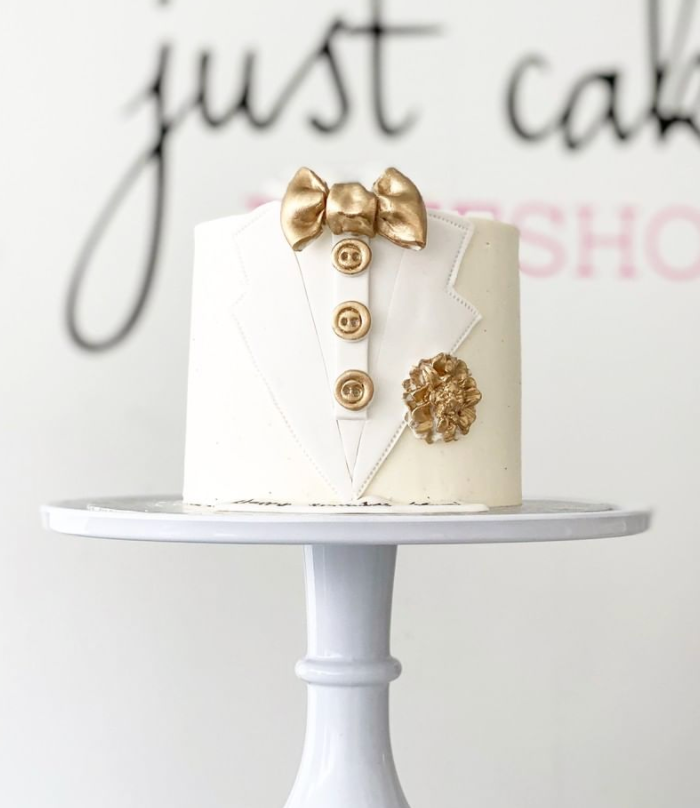 Suited & Booted Cake