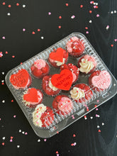 Load image into Gallery viewer, Valentine’s Mini Cupcake Pack (12 pack)
