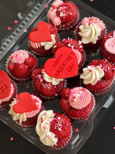 Load image into Gallery viewer, Valentine’s Mini Cupcake Pack (12 pack)
