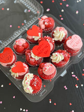 Load image into Gallery viewer, Valentine’s Mini Cupcake Pack (12 pack)
