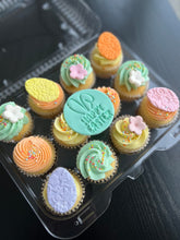 Load image into Gallery viewer, Easter Mini Cupcakes- 12-Pack
