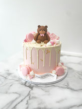 Load image into Gallery viewer, Teddy Bear &amp; Drip Cake
