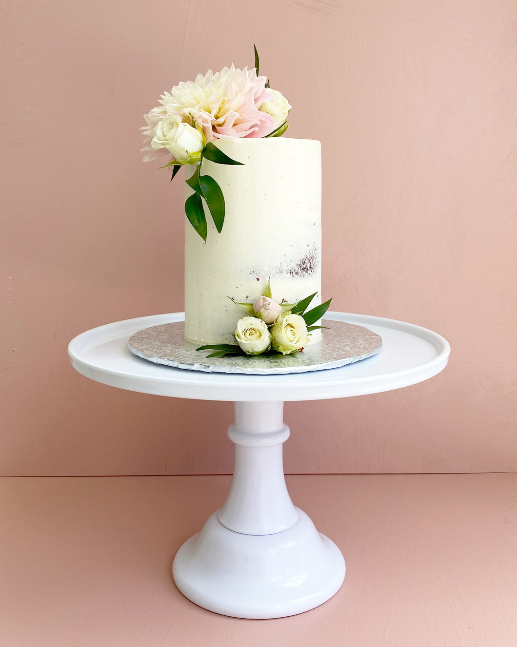 The Naked Floral Cake