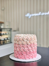 Load image into Gallery viewer, Buttercream Rosette Cake
